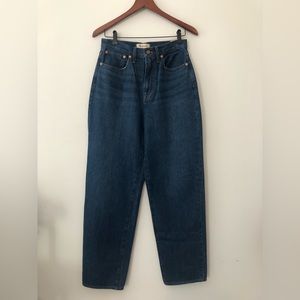 Madewell bag straight jeans, NWT 648